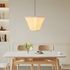 DRAWNCAT Rectangular Lamp Shade Set with 2 Lamp Harps –