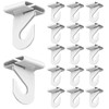 34 Pcs Ceiling Hooks, Durable Heavy Duty Aluminum Alloy Ceiling