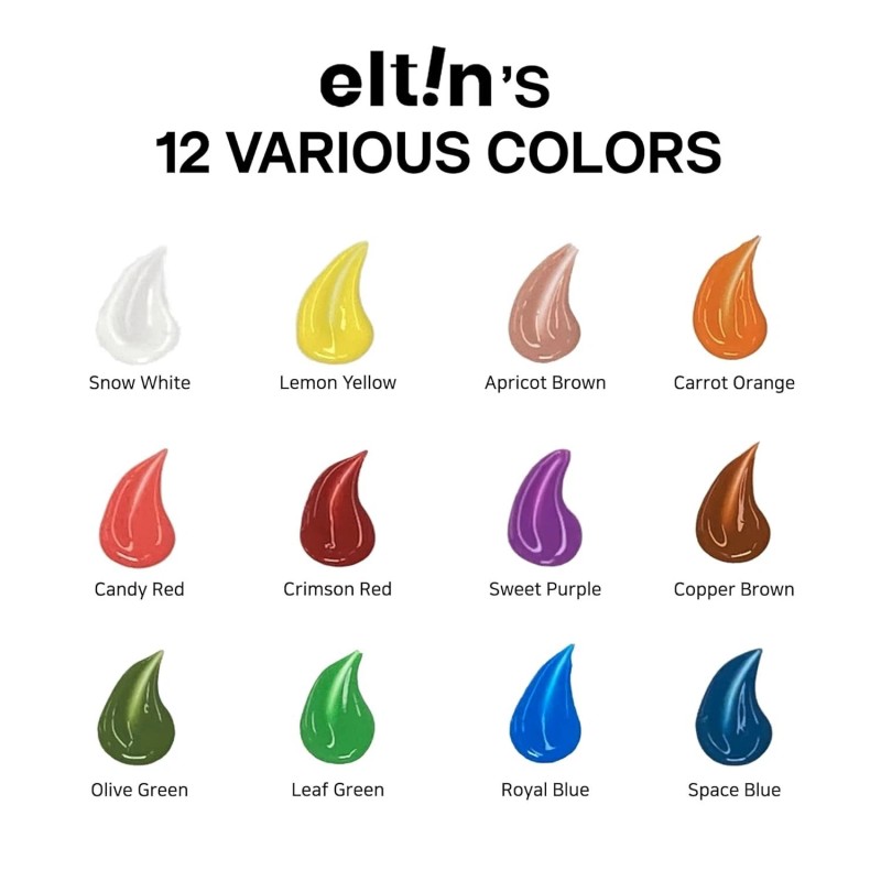 Eltin Food Coloring SET V1 Gel Food Coloring Liquid For