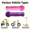 2 Pairs Micro Scooter Handles Grips Rubber Micro Scooter Handles