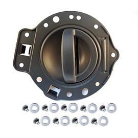 PT Auto Warehouse CH-2823G-RH - Inside Interior Inner Door Handle, Gray - Passenger Side