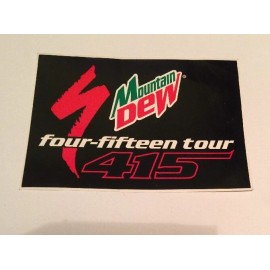 Specialized MOUNTAIN DEW 415 TOUR 5.5" Sticker Chad Kagy Allan Cooke X-Games BMX
