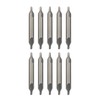 Pxyelec 10pcs HSS Combined Center Drill Countersink 60 Degree Bit