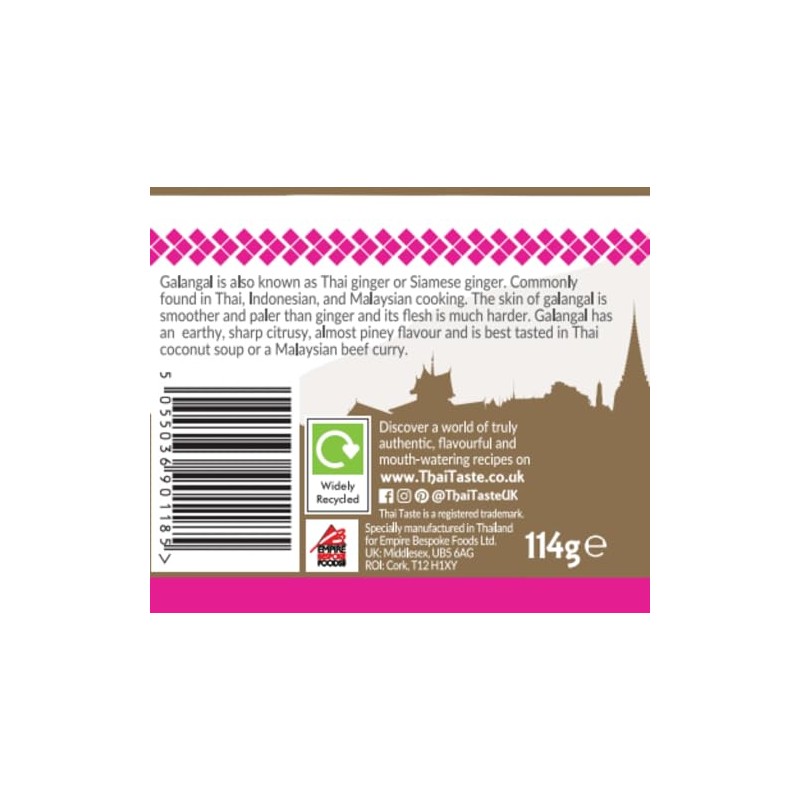 Thai Taste Galangal, 114 g