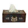Carina's Collection Historic Route 66 Vintage Tissue Box/Holder Office Tissue