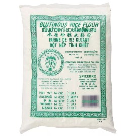 SPICEBRO Thai Rice Flour 16 Oz (Basic), Pack of 1, Thailand Rice Flour for Baking & Cooki - Thai Rice Flour, 16 Ounce (Pack Of 1)