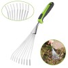 WORKPRO 16" Hand Rake Small Garden Hand Tool for Gardening