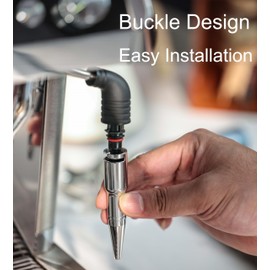 Steam Nozzle Tip for Delonghi Stilosa EC260, Replacement Steam Wand Tip for Delonghi Steamer Upgrade - 3 Hole