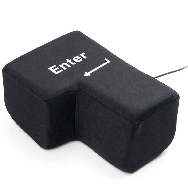 walenbily Enter Button, Big Enter Enter Cushion, Office Foam Nap