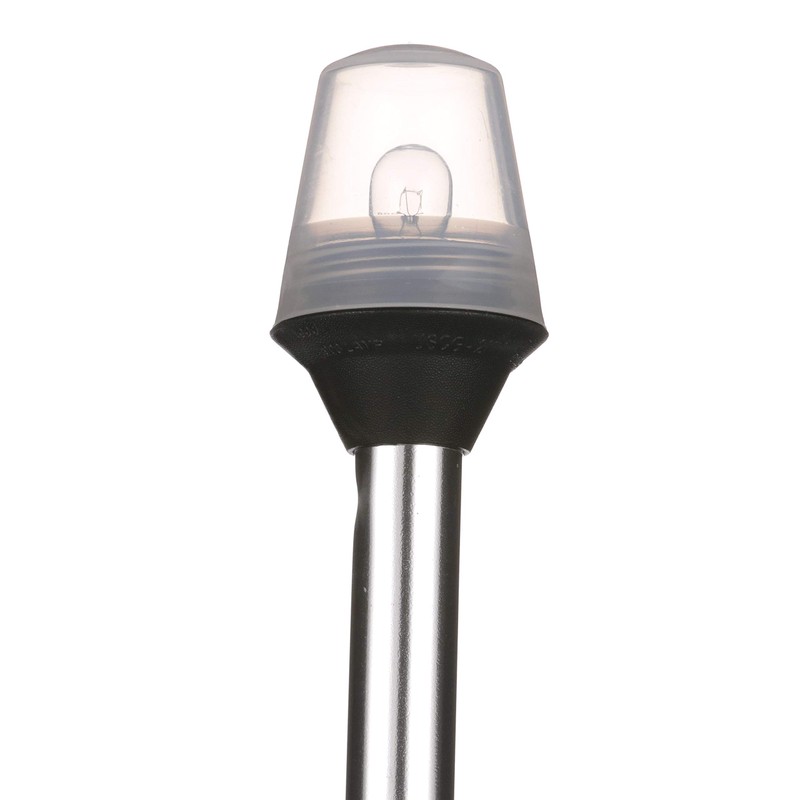 Attwood 5110-24-7 All-Round Frosted Globe Light, 2-Mile 360-Degrees Illumination, 9-Watt