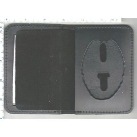 Cobra Leather Snap Wallet for Concealed Weapons Carry Permit Badge CCW/CWP