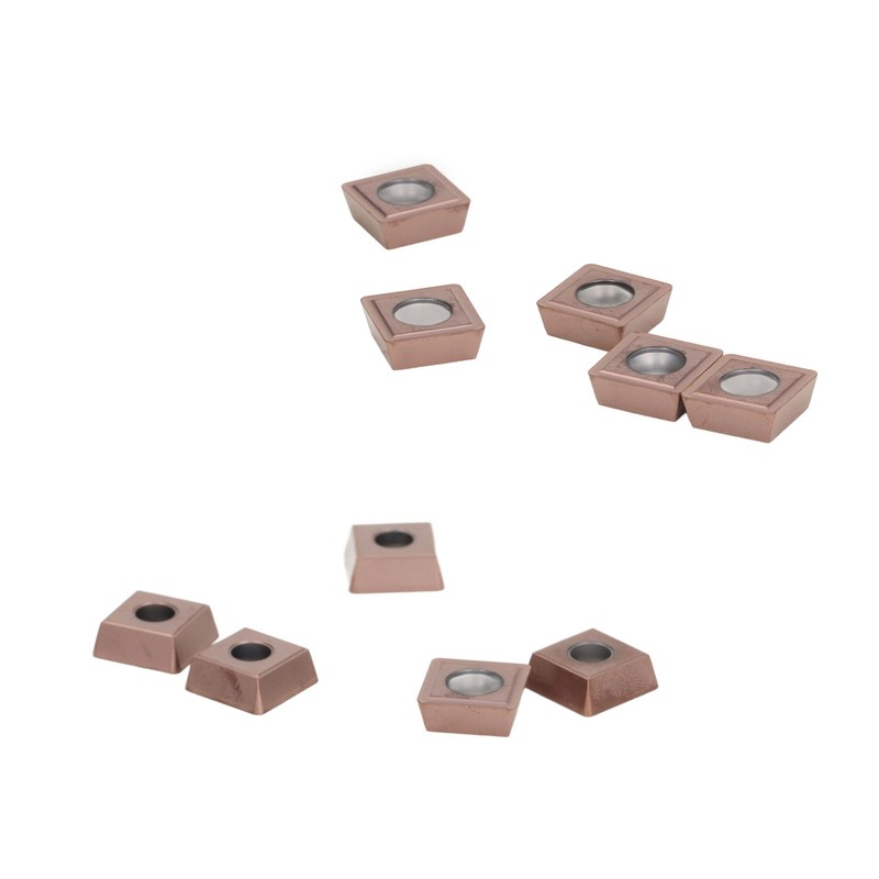 10Pcs Carbide Turning Inserts Cutters DIY CNC Lathe Wood Cutting