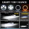 QULOOX Pair 7" Projector LED Headlights fit Ford F-100 Pickup