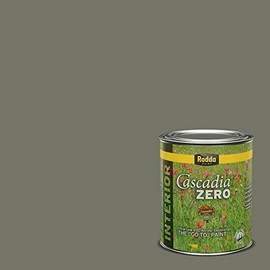 Rodda Paint CASCADIA ZERO Interior Flat Paint & Primer in One, Quart, Green Tea