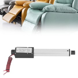 Mini Linear Actuator Electric Wear-Resistant Micro Linear Actuator Electric Aluminum Alloy Multi Protection 12V 75mm Hub for Iatrical (No Bracket)