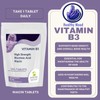 Vitamin B3 16mg Nicotinic Acid Niacin 60 Vegetarian Tablets -