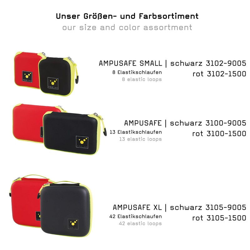 tee-uu Ampusafe Regular Various Colour Variations 15 x 2.7 x