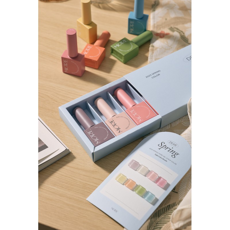 classic nail Moregel Deer Spring 8-piece set Syrup gel +