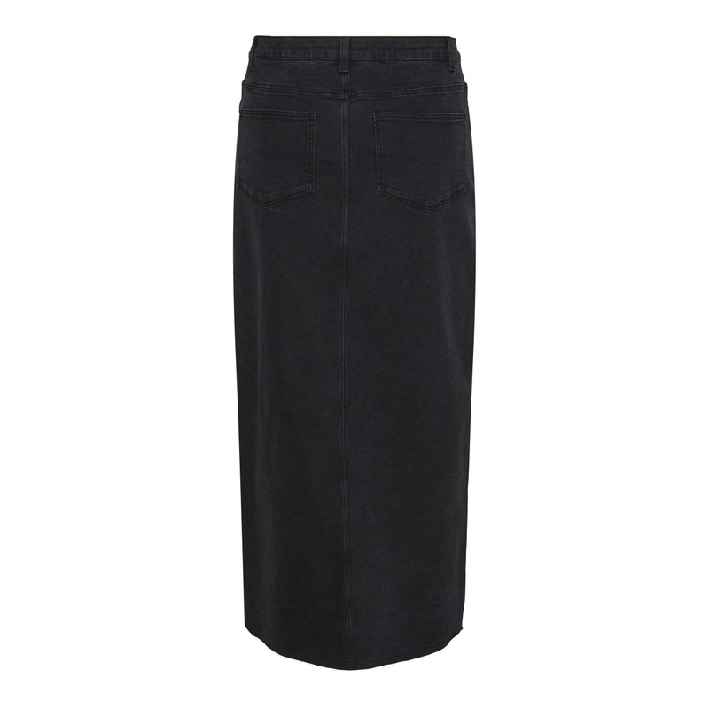 PIECES Female Denim Skirt PCJESSIE, black