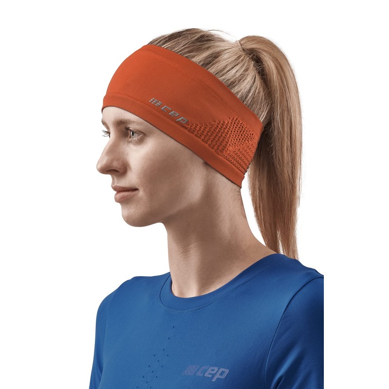 CEP - Cold Weather Headband, Unisex Orange, Breathable Headband, Ear