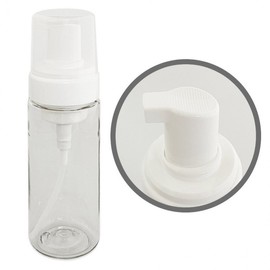 Life Foaming Container 150ml Clear Foam Bottle Bubble Empty Bottle Portable 3ea