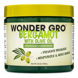 Bergamota Con Aceite De Oliva Para El Cabello, Acondicionado