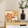 HEMYLU Display Stand for Plate, Foldable Metal Plate Stand for