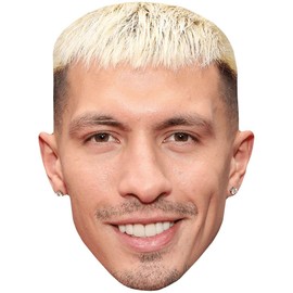 Lisandro Martinez (Smile) Celebrity Mask, Flat Card Face, Fancy Dress Mask