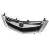 HECASA Front Grille Compatible with 2009 2010 ACURA TSX Silver