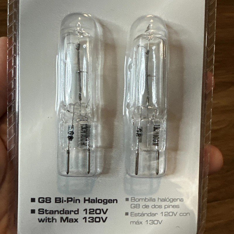Defiant G8 Bi-Pin 100W Replacement (2) Bulbs 2 Packs 4
