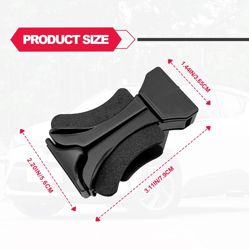 SYudwen Center Console Cup Holder Insert Divider Compatible with Toyota