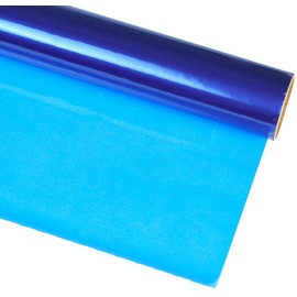 Hygloss Products Cellophane Roll – Cellophane Wrap for Crafts, Gifts, and Baskets 20 Inch x 5 Feet, Blue