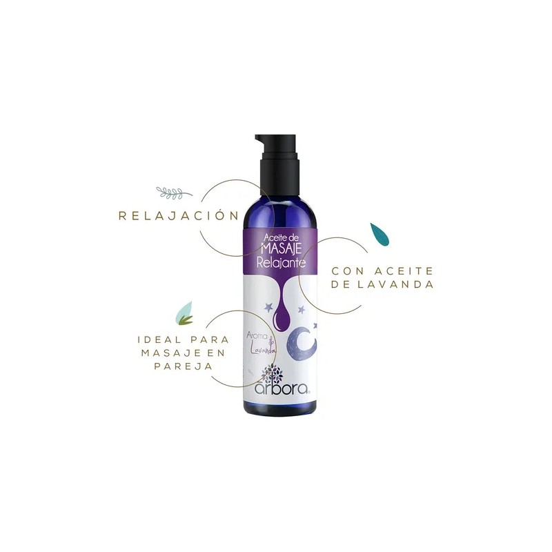 Árbora Duo Aceites de Masaje: Lavanda Relajante y Muscular Árnica