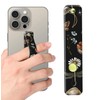 Phone Finger Strap Holder, Portable Phone Grip Loop, Telescopic Silicone