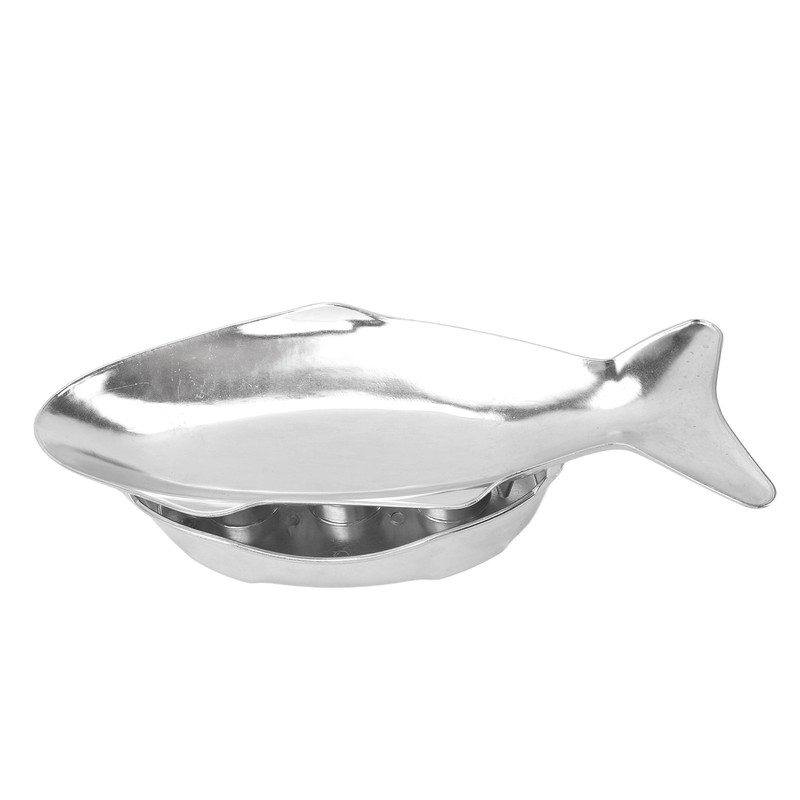 Fish Shaped Grilling Pan Uniform Heating Aluminum Alloy Fish Serving