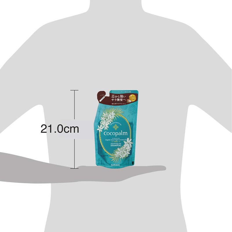 cocopalm Polynesian Spa Shampoo Refill, 12.8 fl oz (380 ml)