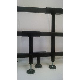 Hospitality Bed No Sag Mattress Slats - Center Support - Universal Size Adjusts from Full to Cal King