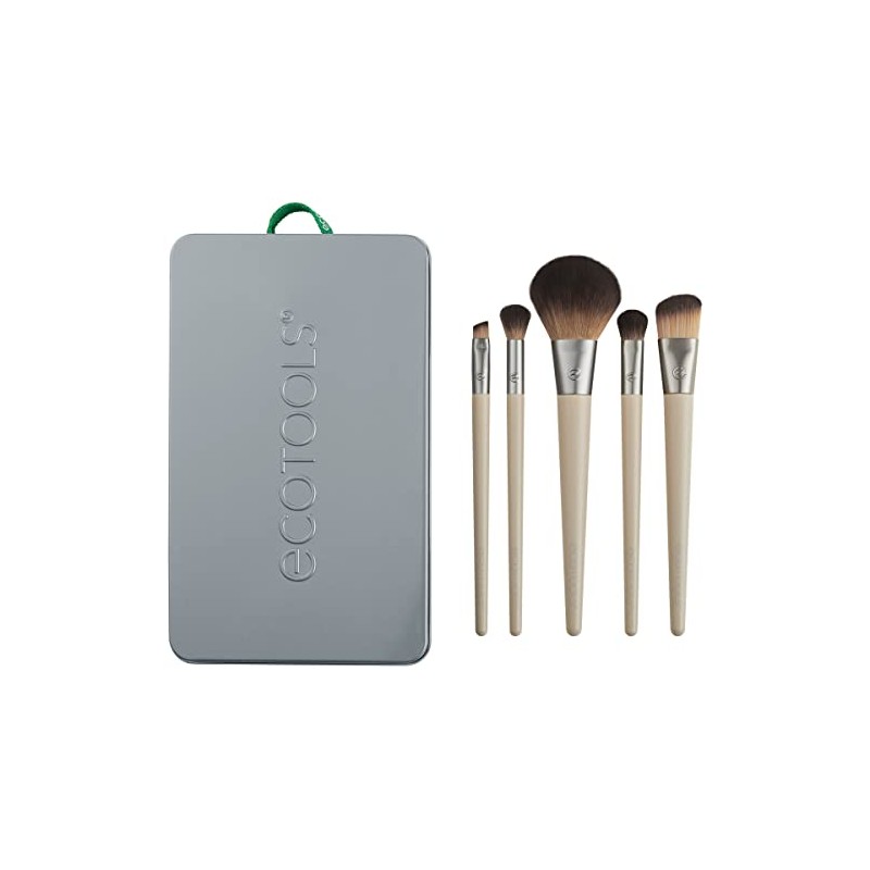 EcoTools, Start The Day Beautifully Kit, Set de Brochas para