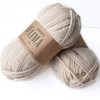 65% Wool and 35% Alpaca Yarn for Knitting and Crocheting,