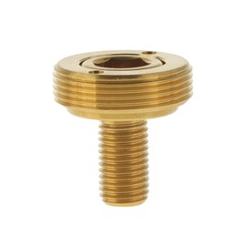 dingtai Titanium crank bolt Screws m8x15 mm Extractor Sleeve (Gold)