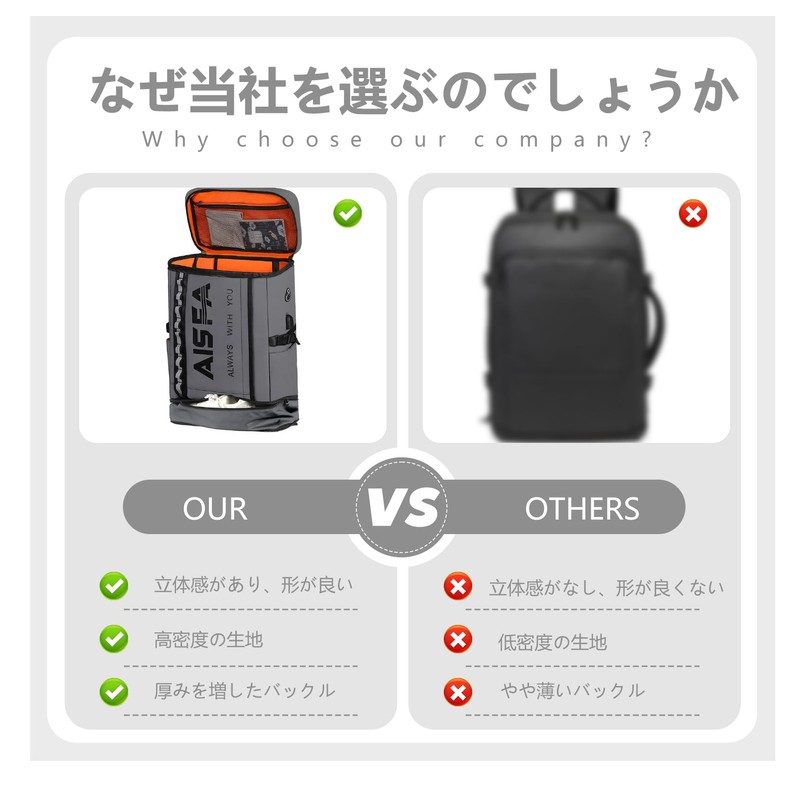 AISFA Men's Backpack, Large Capacity, Disaster Preparedness Backpack, Sports, 17