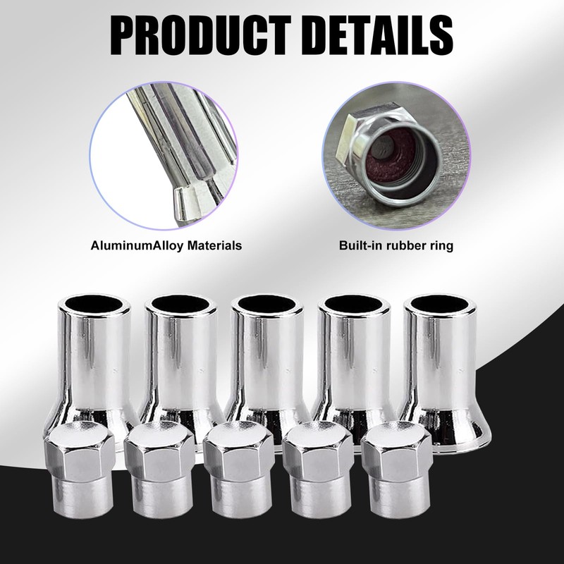 awlbed 10 PCS Car TR413AC Tire Valve Stem Sleeve and