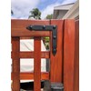 L Shape Hand-Forged - Rustic Hammered Brackets / Braces -
