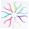 Healeved 3pcs Cuticle Nipper Handle Nail Clippers Manicure Nipper Cuticle