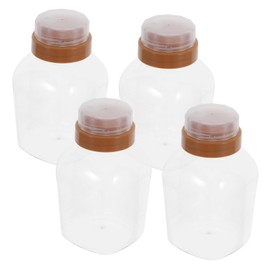 Totority 4pcs Leak Honey Jars Airtight Lids -Grade Dispenser Pots for Honey Syrups and Sauces Refillable Containers for Home Kitchen Use