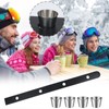 Sunnychicc 1 Set 5 ft Shot Board with 4 Stainless