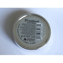 JORDANA COSMETICS BLUSH POWDER 33 SANDALWOOD NEW MADE IN USA .08 oz 2.2 g