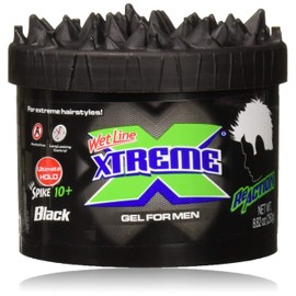 Wet Line Xtreme Reaction Black Ultimate Hold Gel, 8.8 Ounce