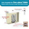 Ulinlo Pouly 3-Inch Dual Flush Valve Replacement Kit for One