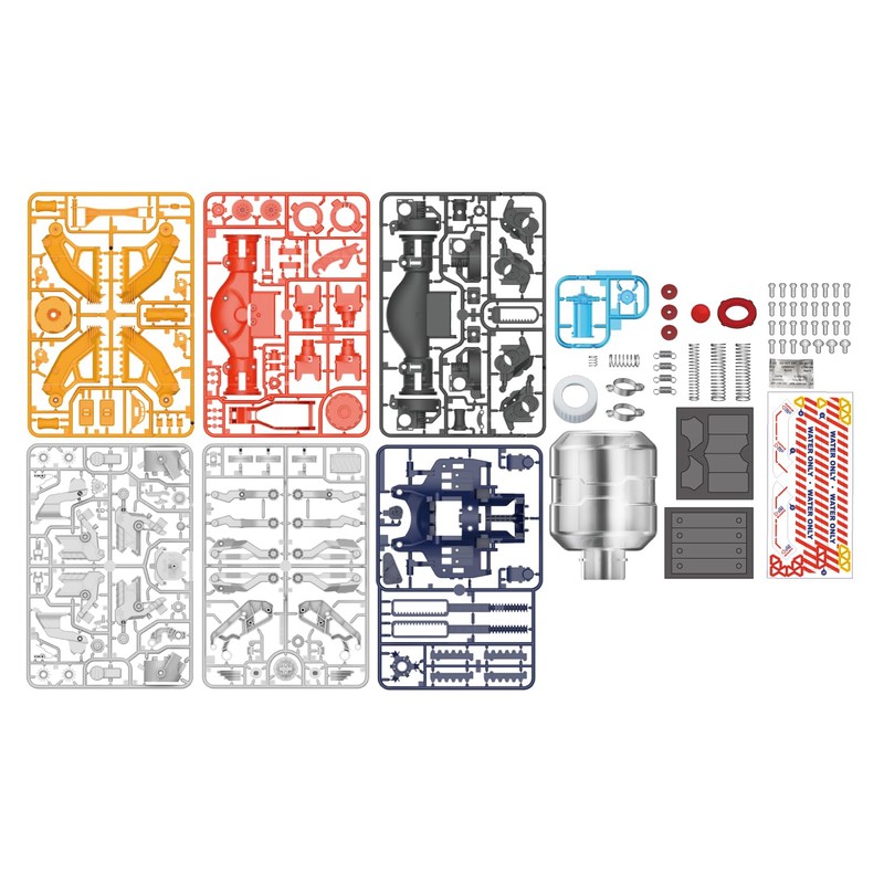 ELEKIT Cyborg (MR-9130, Blaster, Customize Your Hands! Transforming Water Gun